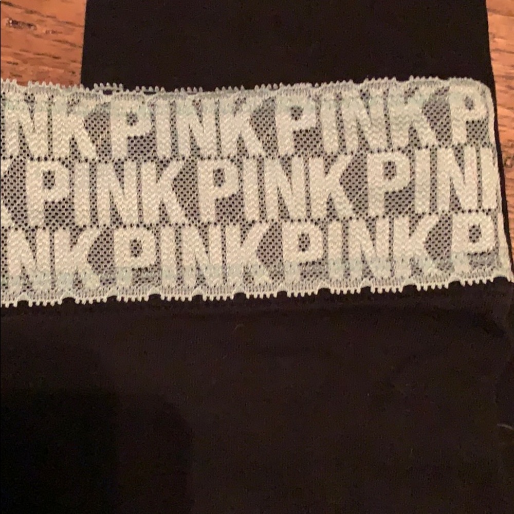 Pink Victoria Secret yoga capris - Picture 2 of 4